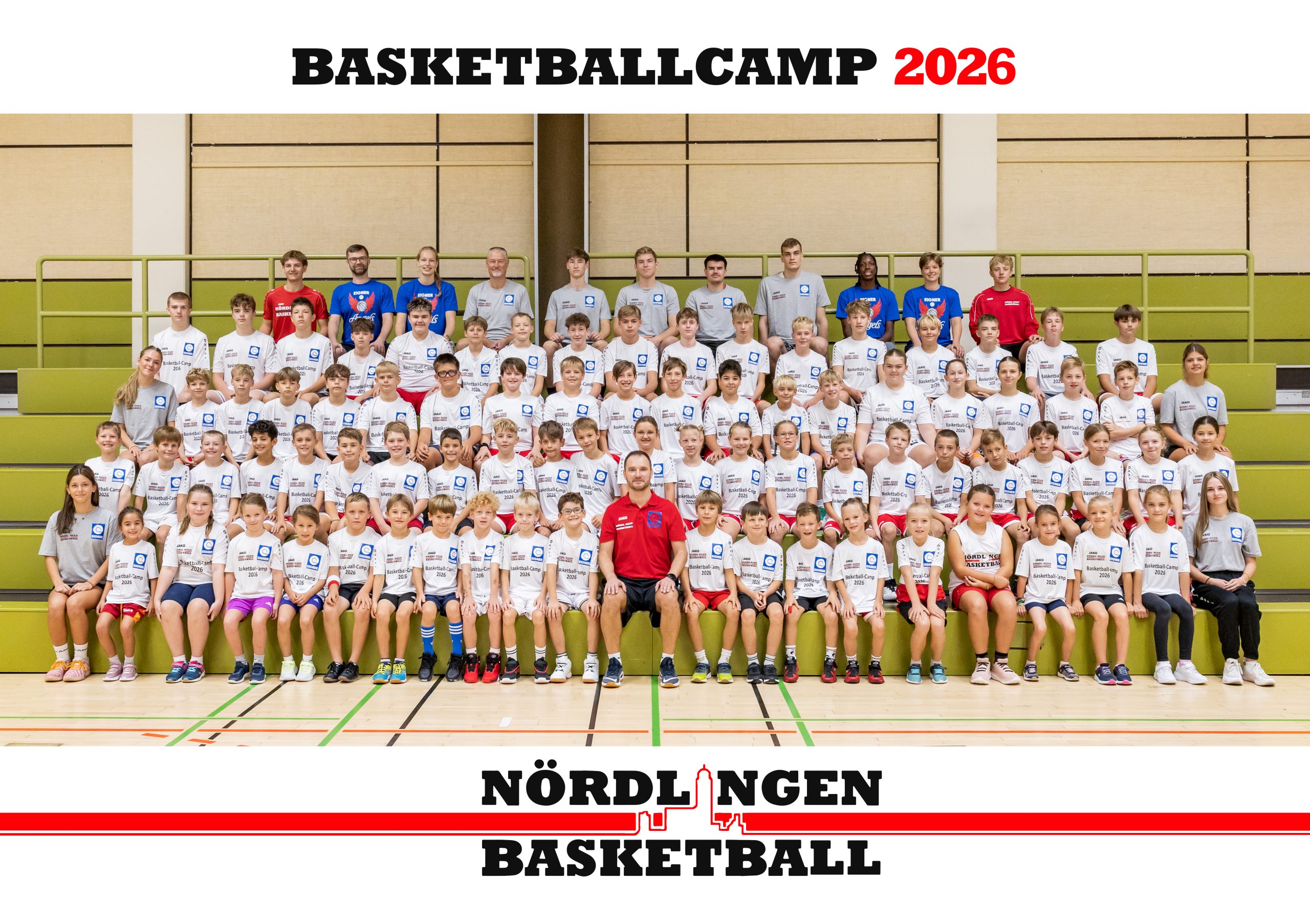 Gruppenfoto Basketballcamp 2026