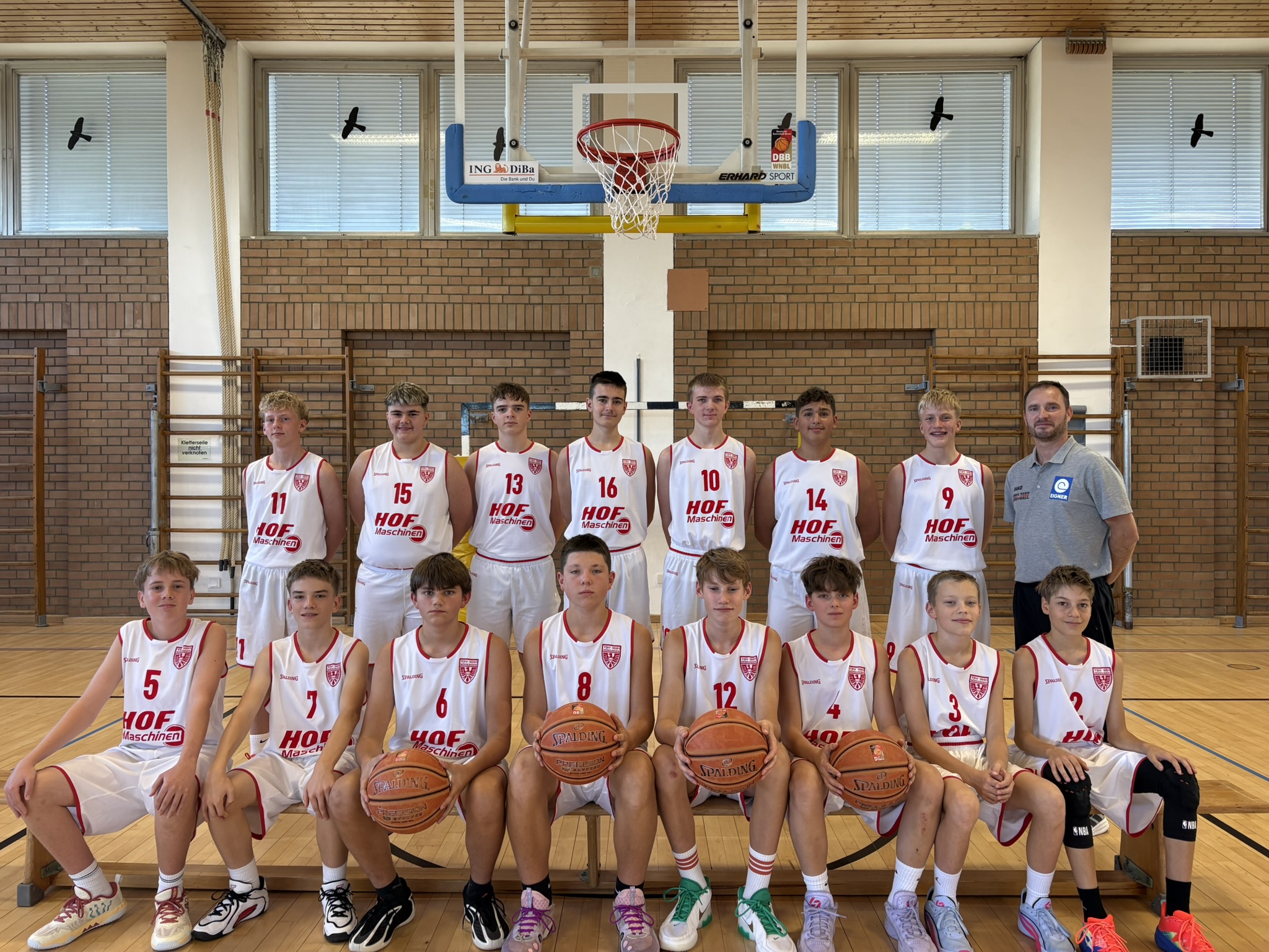Teamfoto U16 m, Saison 2026/27